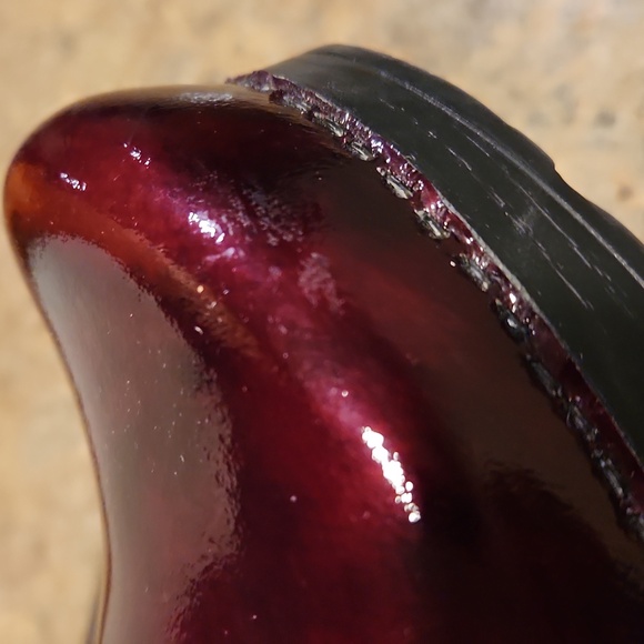 Dansko slip on clog shoe size 39 reddish/maroon color good work shoe - Picture 5 of 11